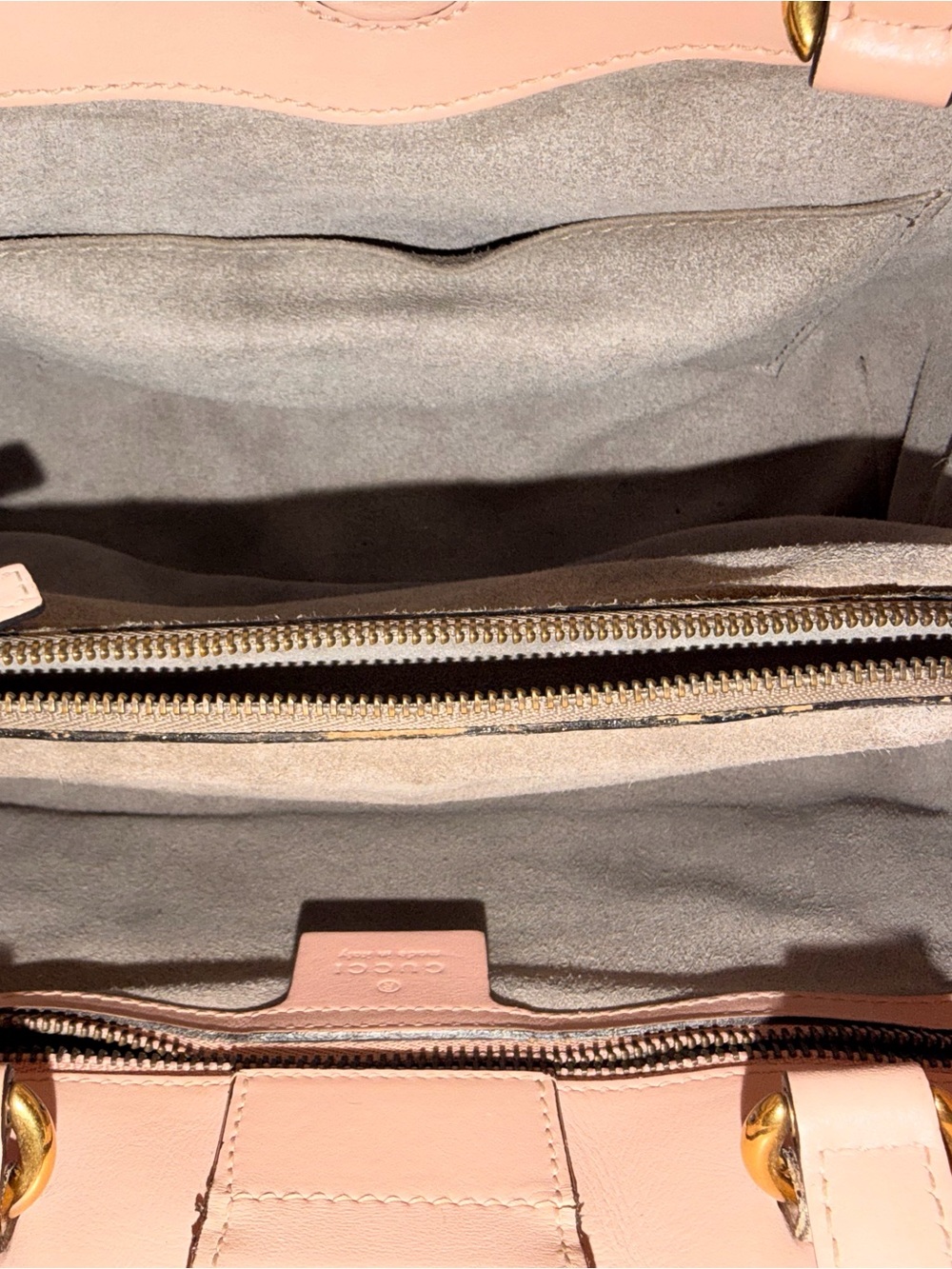 Gucci Pink Leather shoulder/crossbody - Picture 4 of 9
